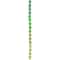Green Czech Glass Leaf Beads, 10.5mm by Bead Landing™